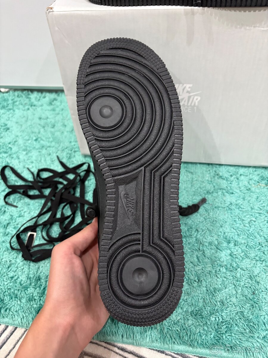 Airforce 1 čierne 44 rope laces - 3