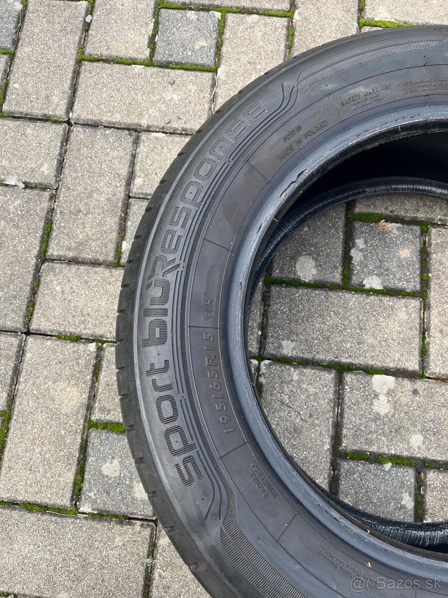 1ks Dunlop sport bluresponse 195/65r15 - 3