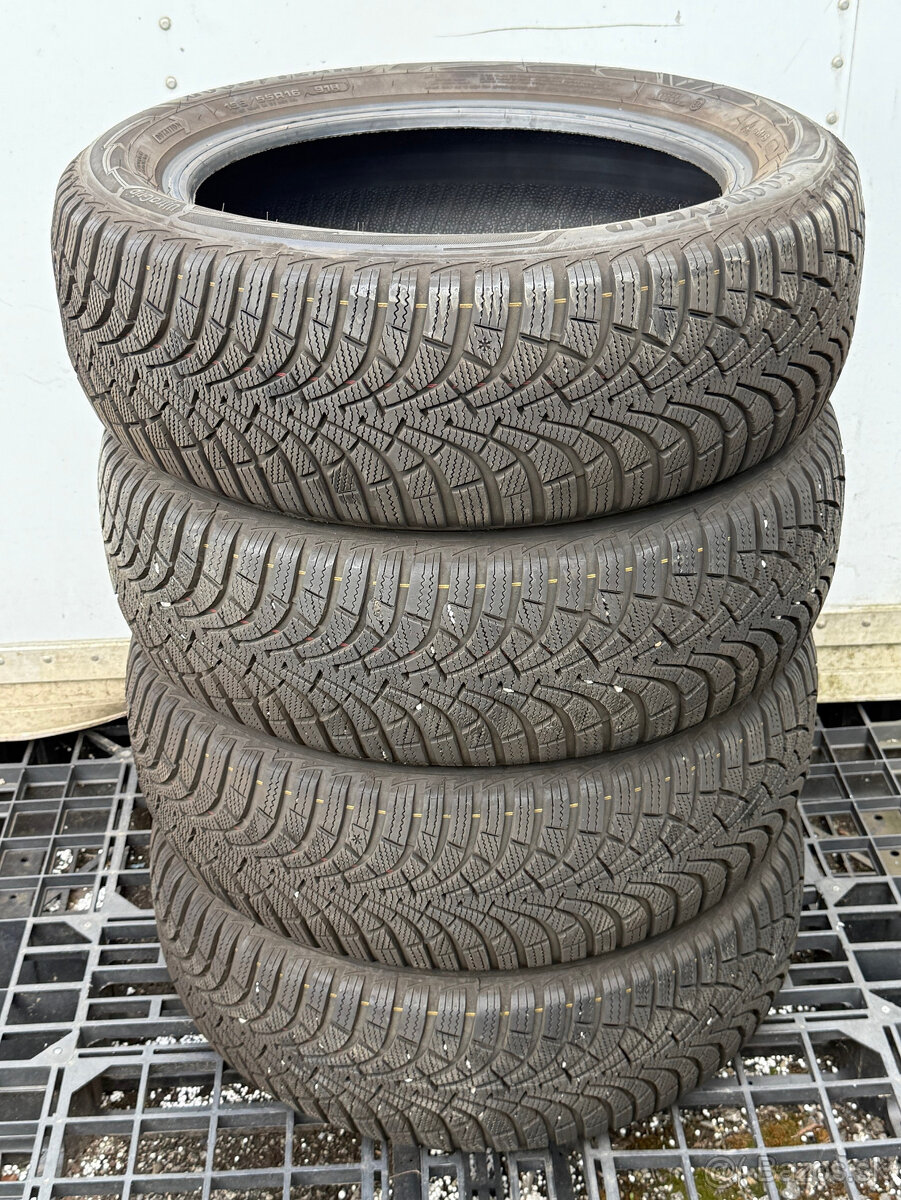PREDÁM 4 kusy zimné pneumatiky GOODYEAR 195/55 R16 91H - 3