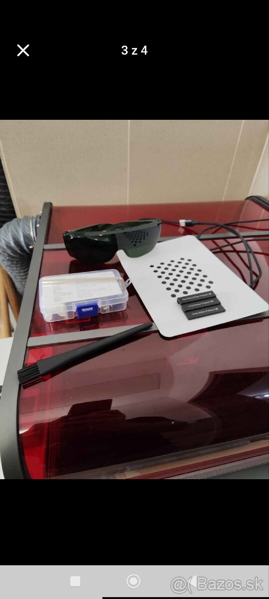 Gravírka Creality Laser Falcon 2Pro - 3