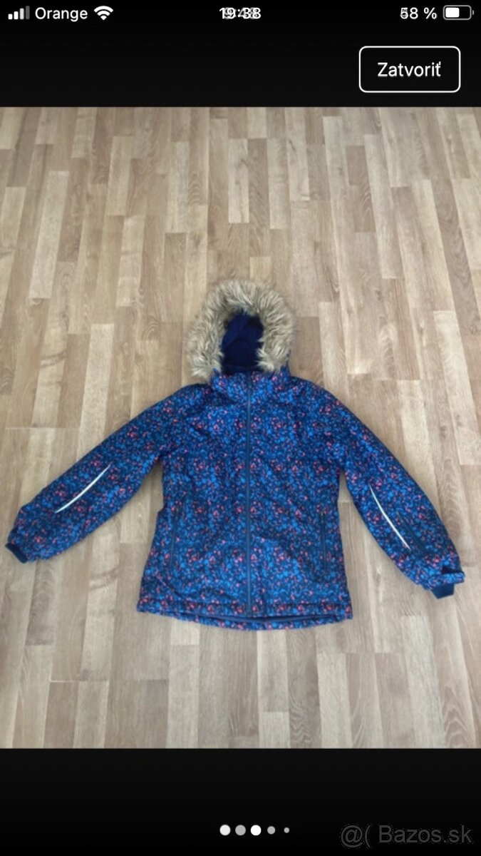 lyziarska/zimna vetrovka Tchibo 146/152 - 3