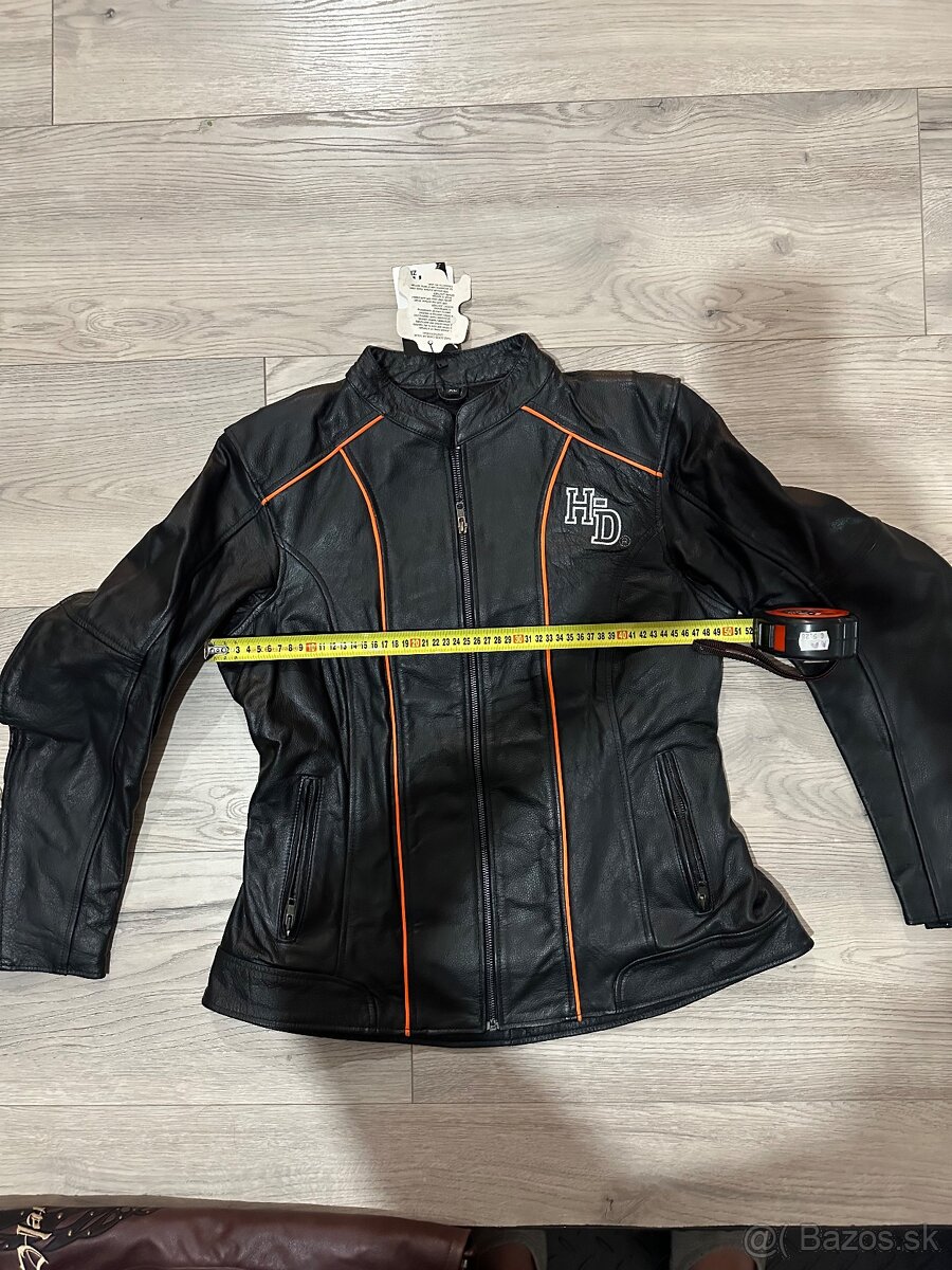Harley Davidson dámska kožená bunda XL - 3