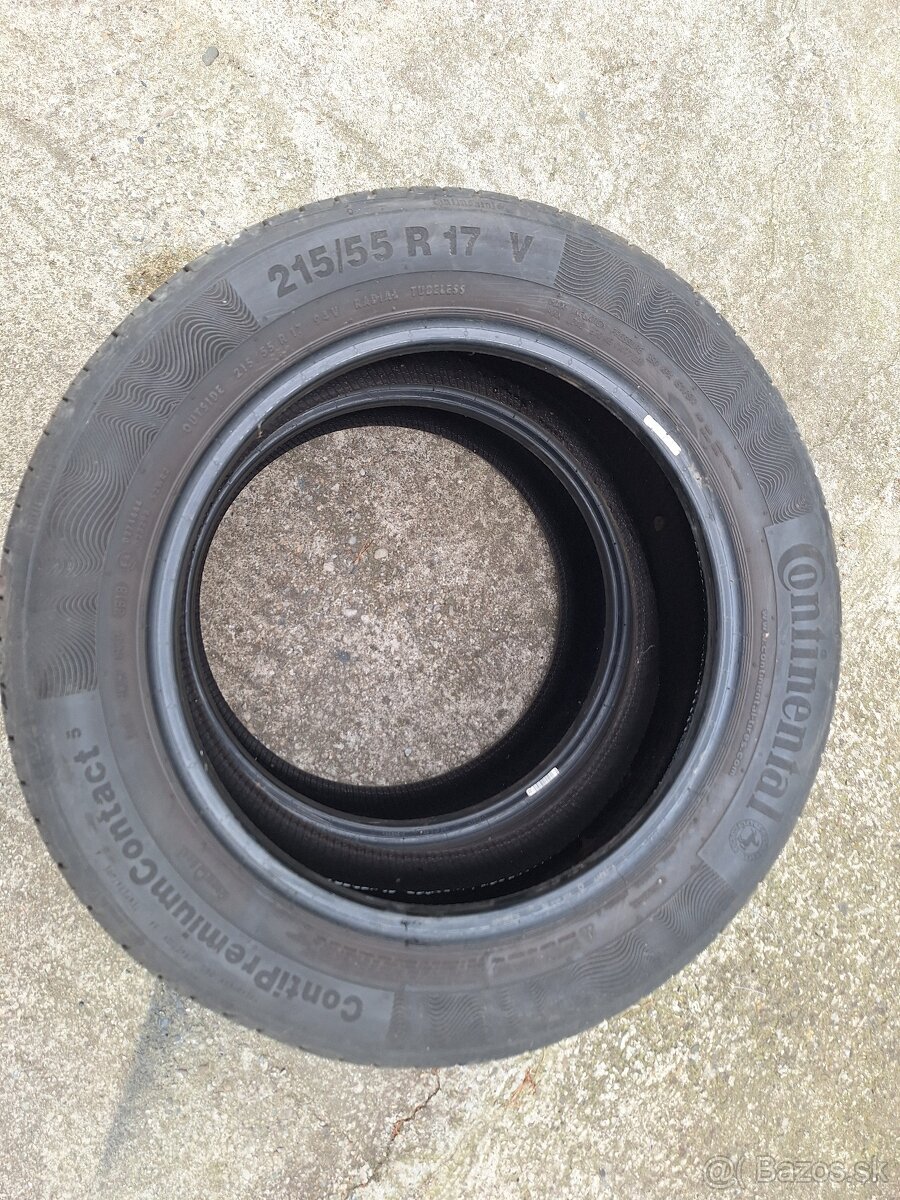 Continental letné 215/55 R 17 V - 3