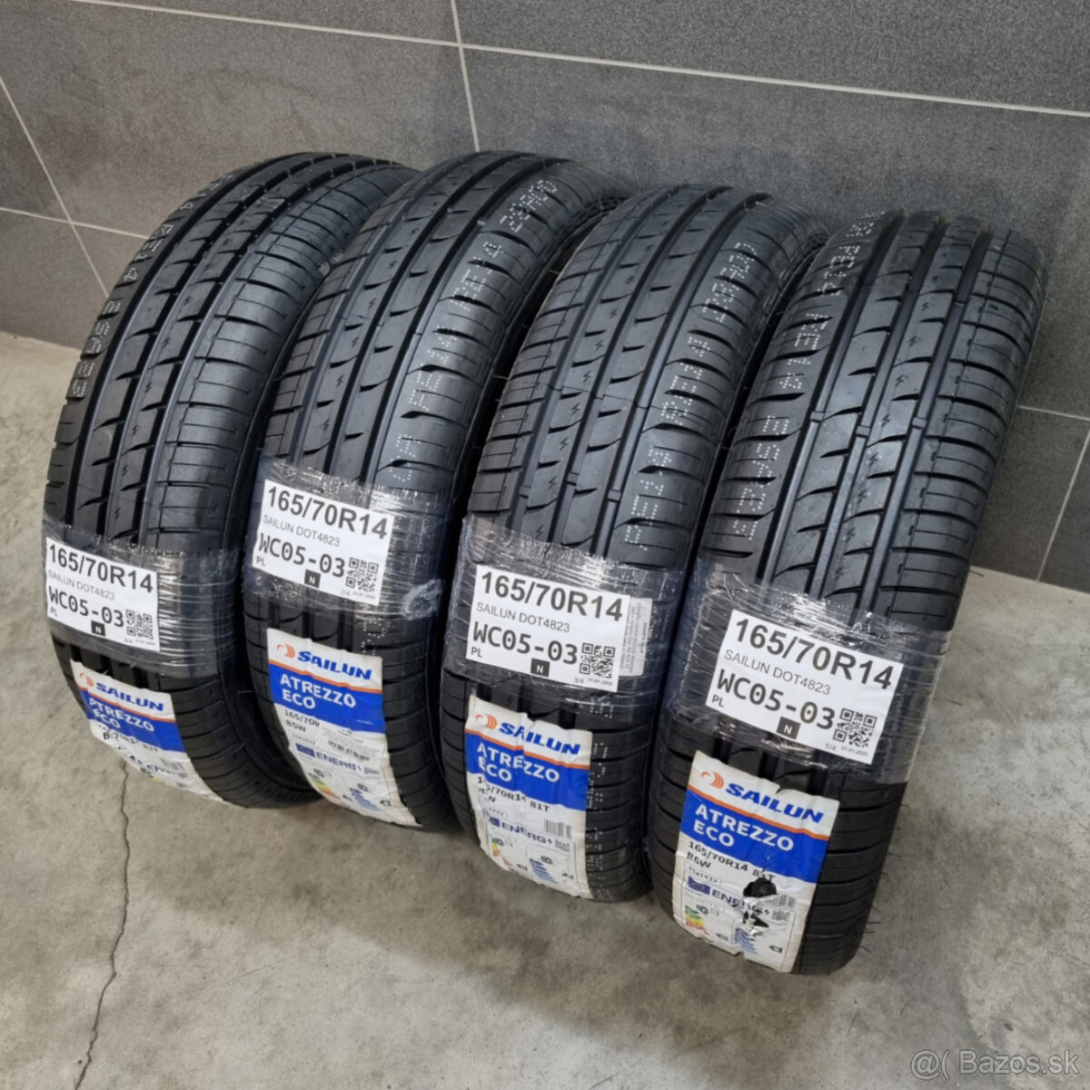Letné pneumatiky 165/70 R14 SAILUN - 3