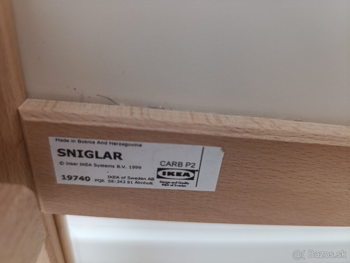 Detská posteľ IKEA Sniglar - 3