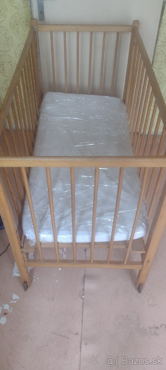 Retro detská postieľka - 3