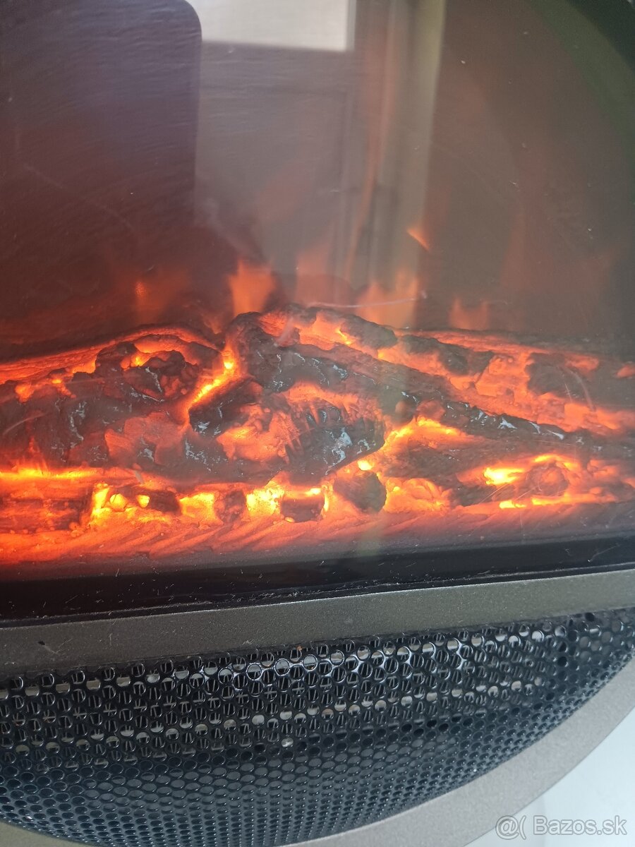elektrický krb s ventilátorovým ohrievačom - 3