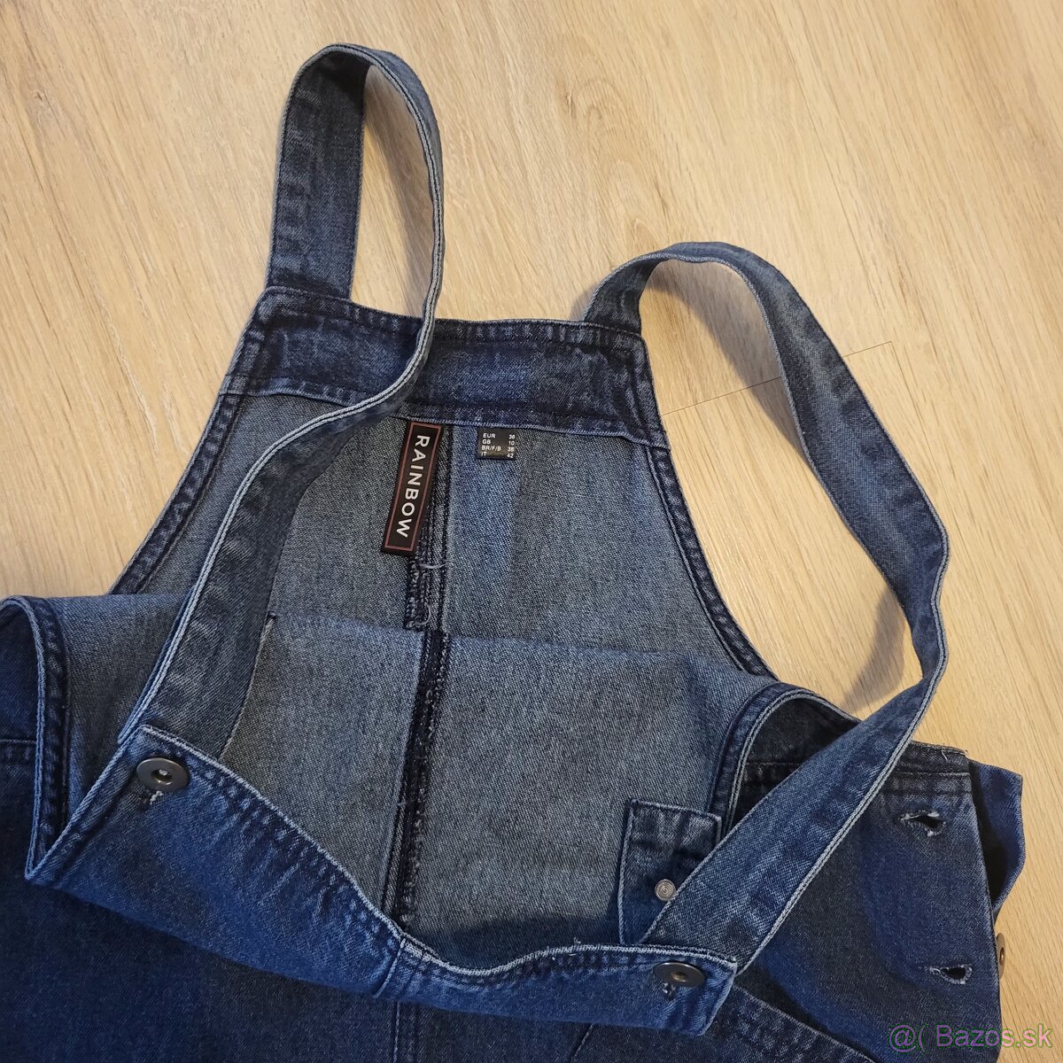 Modre riflove saty - 3
