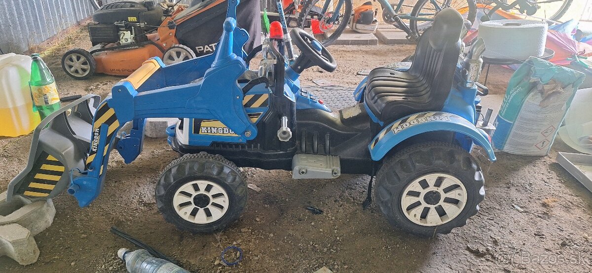 Detský traktor na elektriku - 3