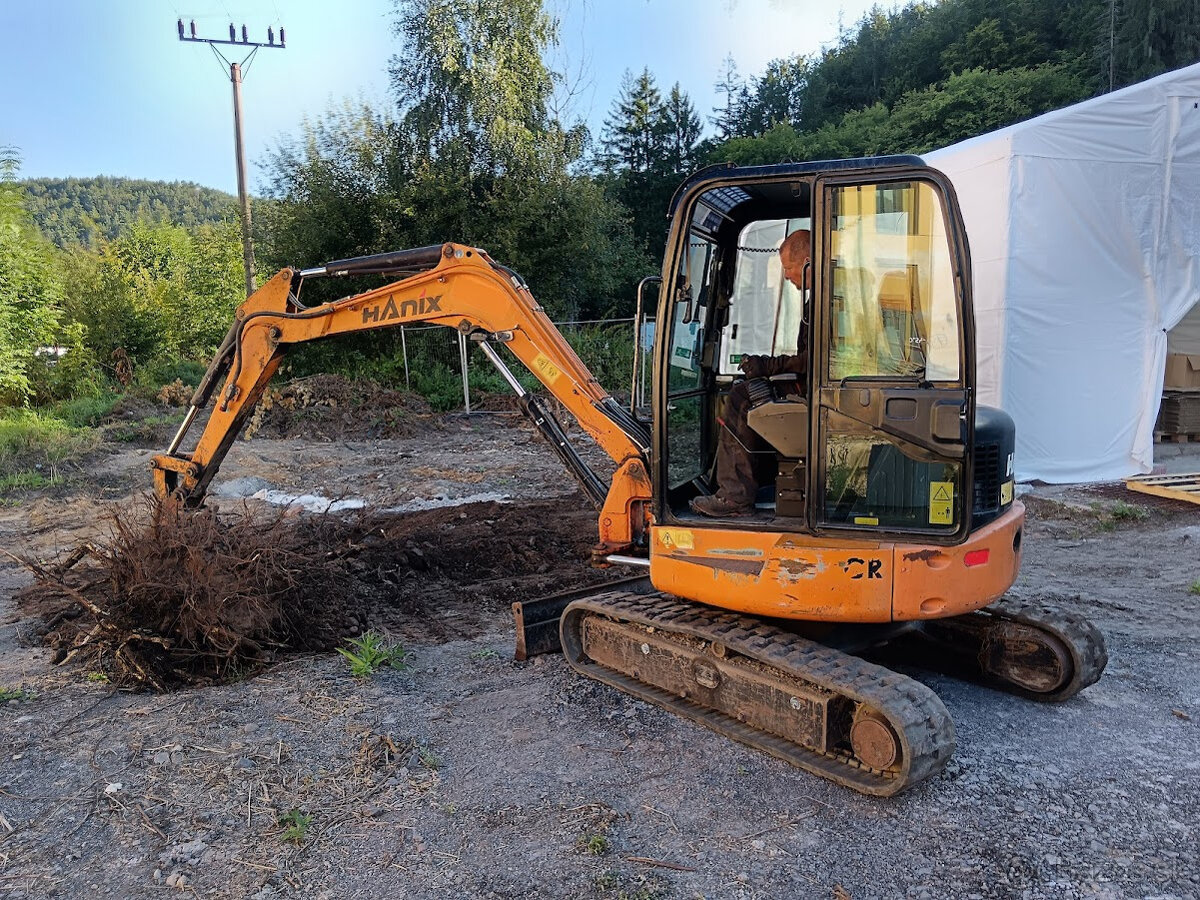 Minibagr Hanix H36 R 3,6 tuny - 3