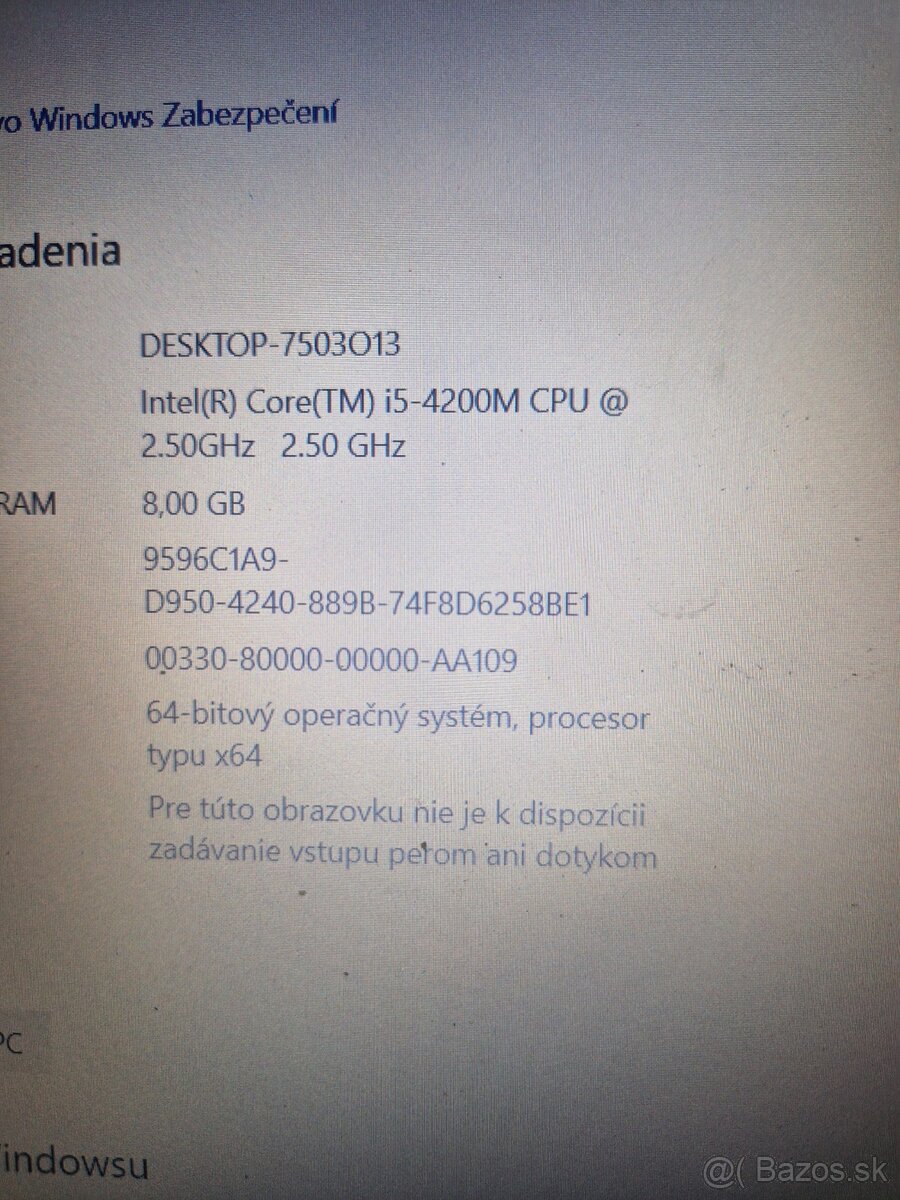 Predám HP Probook 650 g1 - 3