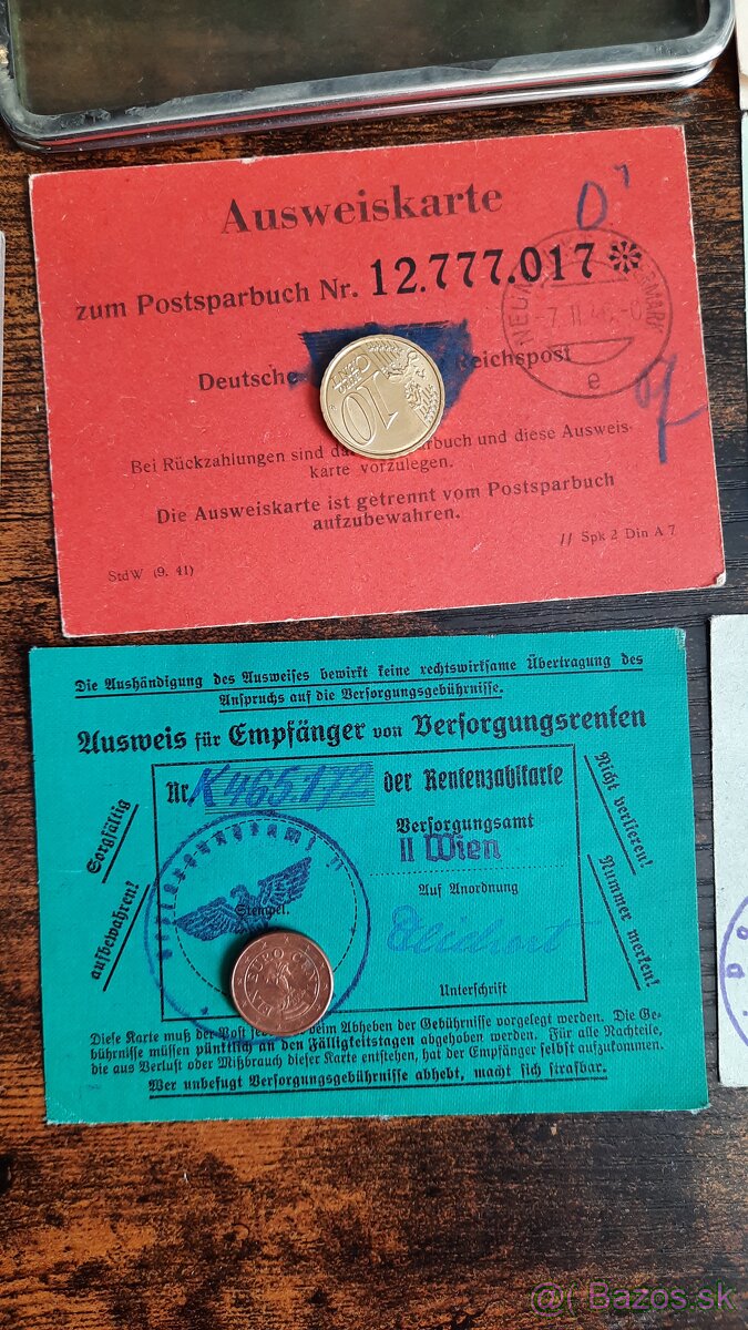 WW2 set preukazov - 3