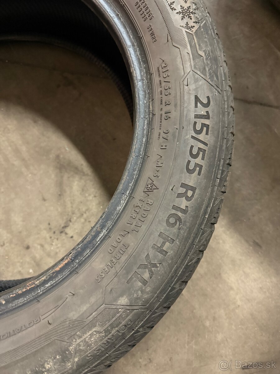 215/55r16 zimné barum - 3