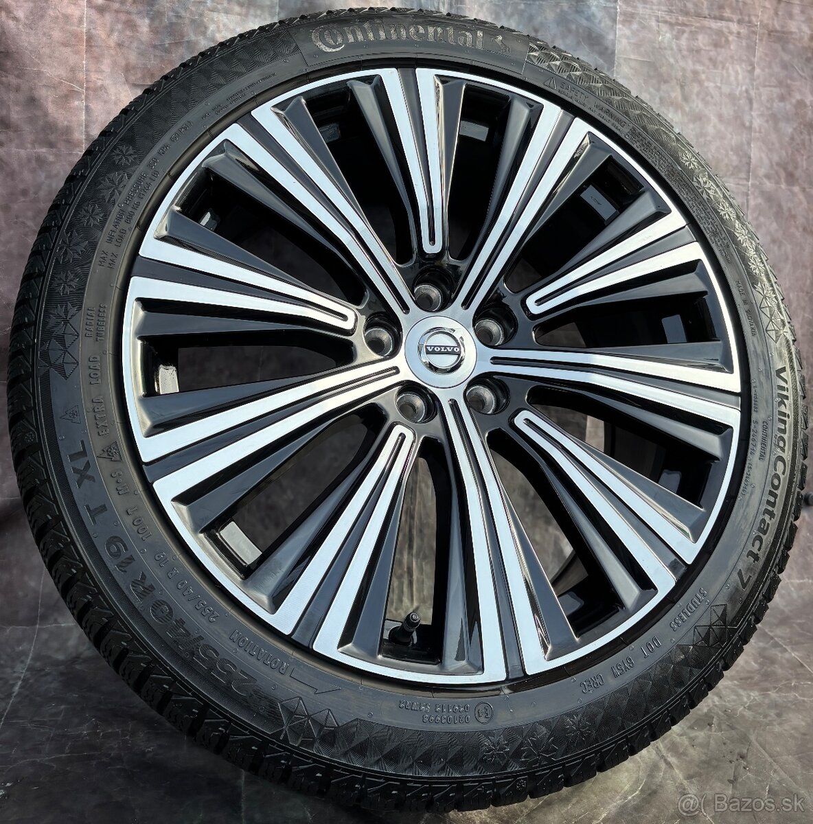 Originální Alu kola Volvo S90,V90 255/40/19 zimní - 3