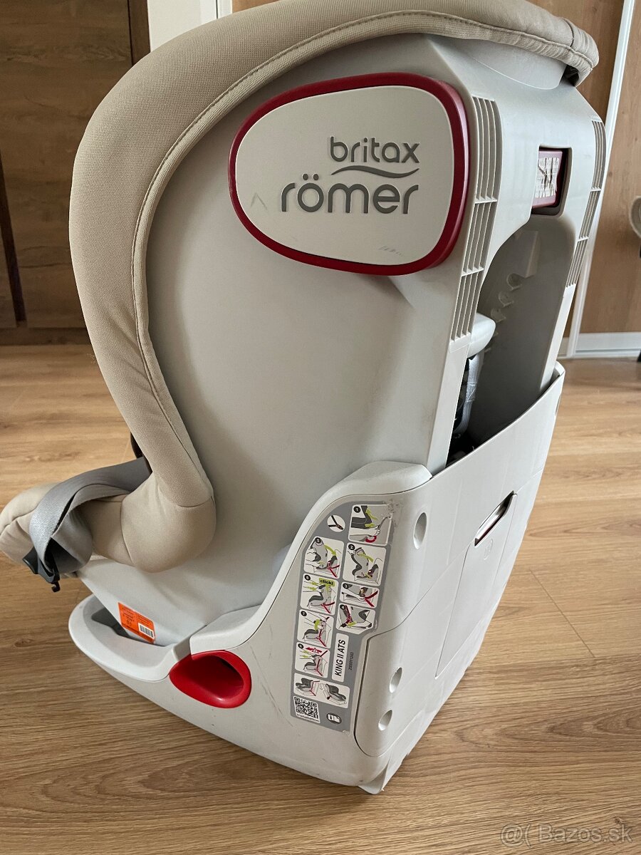 Autosedačka Britax Römer KING II ATS – 9–18 kg – výborný sta - 3