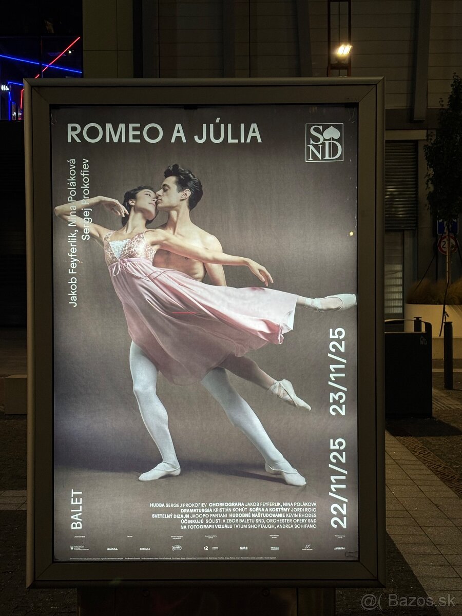 Romeo a Julia PREMIERE (2 tix) 23/11/2025 great seats - 3