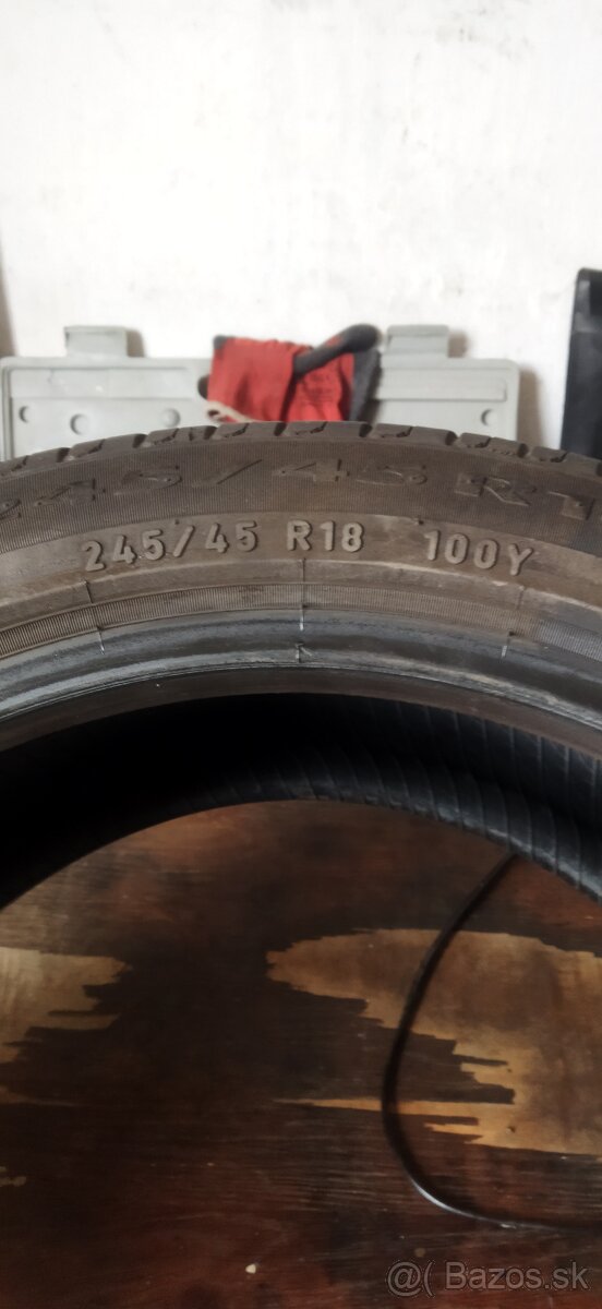 letné pneumatiky 245/45 R18 - 3