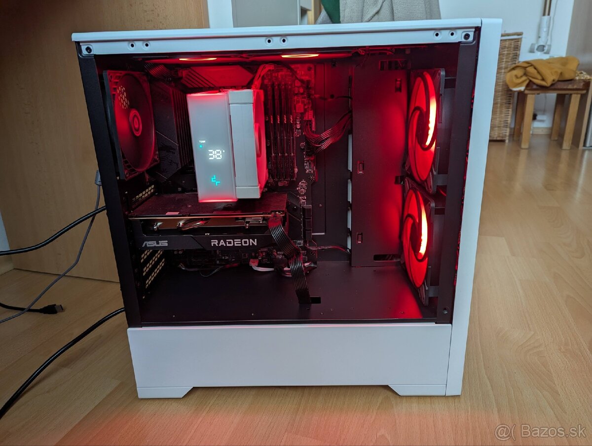 Herný počítač AMD Ryzen 5 5600/ RX 7600 8GB/ 32 GB RAM - 3