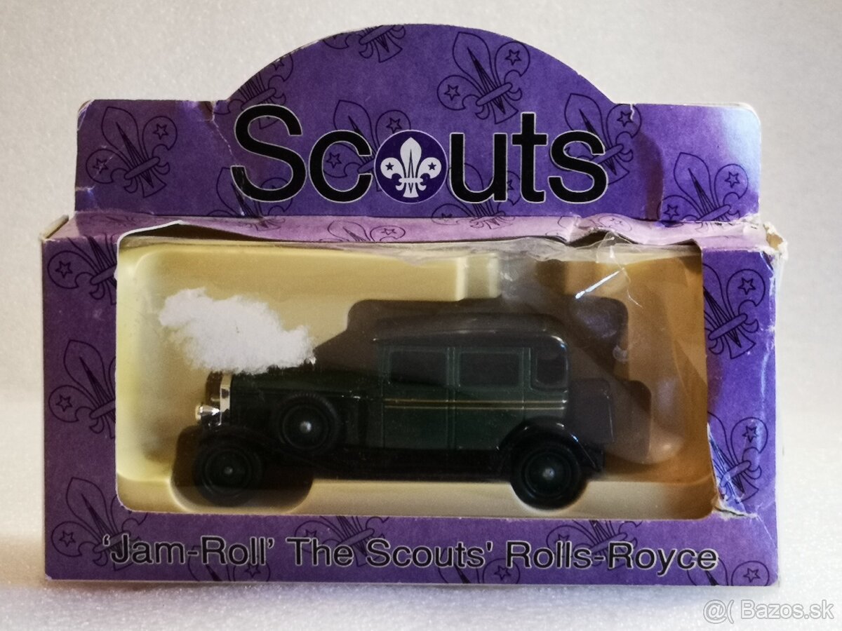 Rolls royce 1929, Scouts , Lledo, England - 3