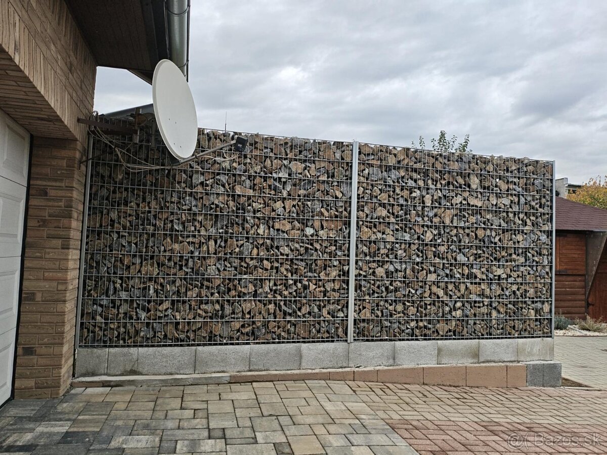 Gabionovy plot - 3