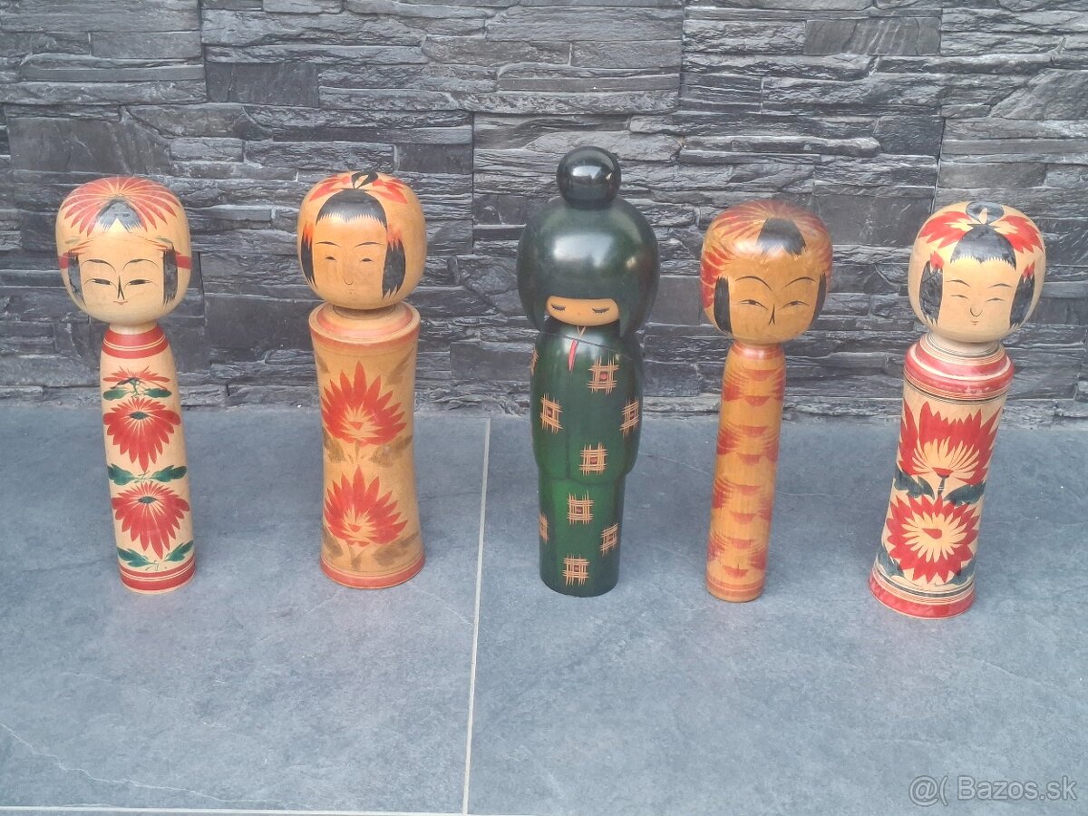 Vintage- kokeshi - 3