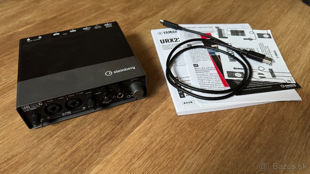 Steinberg UR22C USB zvuková karta - 3
