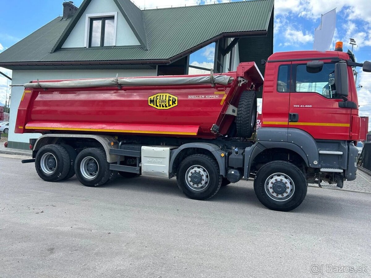 MAN TGS 41.460 8x8 S1 ocel. sklapac. - 3