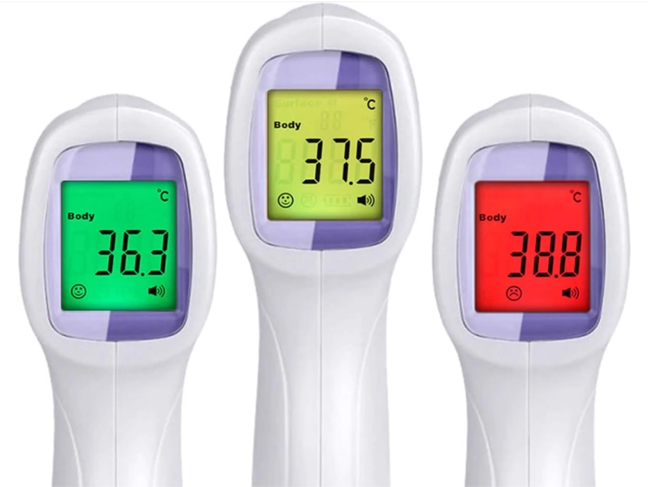 Bezkontaktný infračervený teplomer s LCD displejom - 3