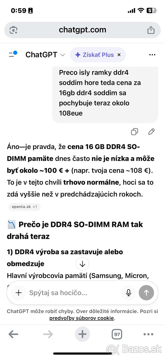 Predám HP ProDesk DM - 3