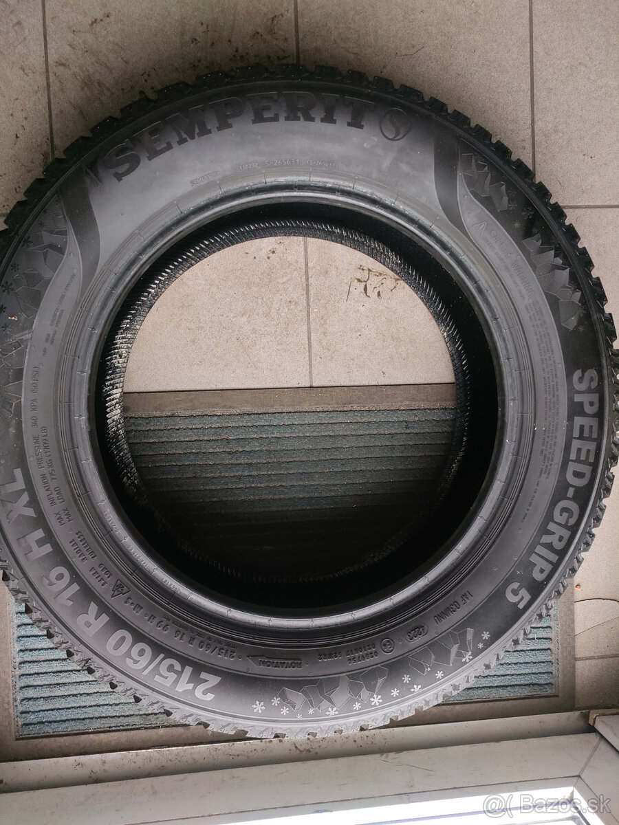 Pneumatiky 215/60 R16 99H XL Speed-Grip5 Semperit 2ks - 3