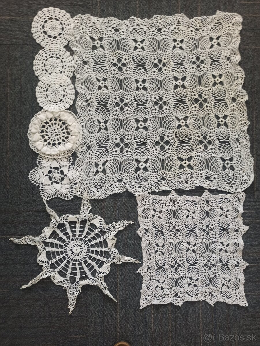 Hačkované dečky a obrusy - 3