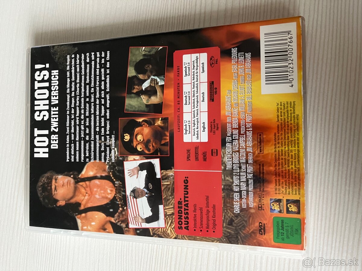 DVD film: Horúce strely 2 - 3
