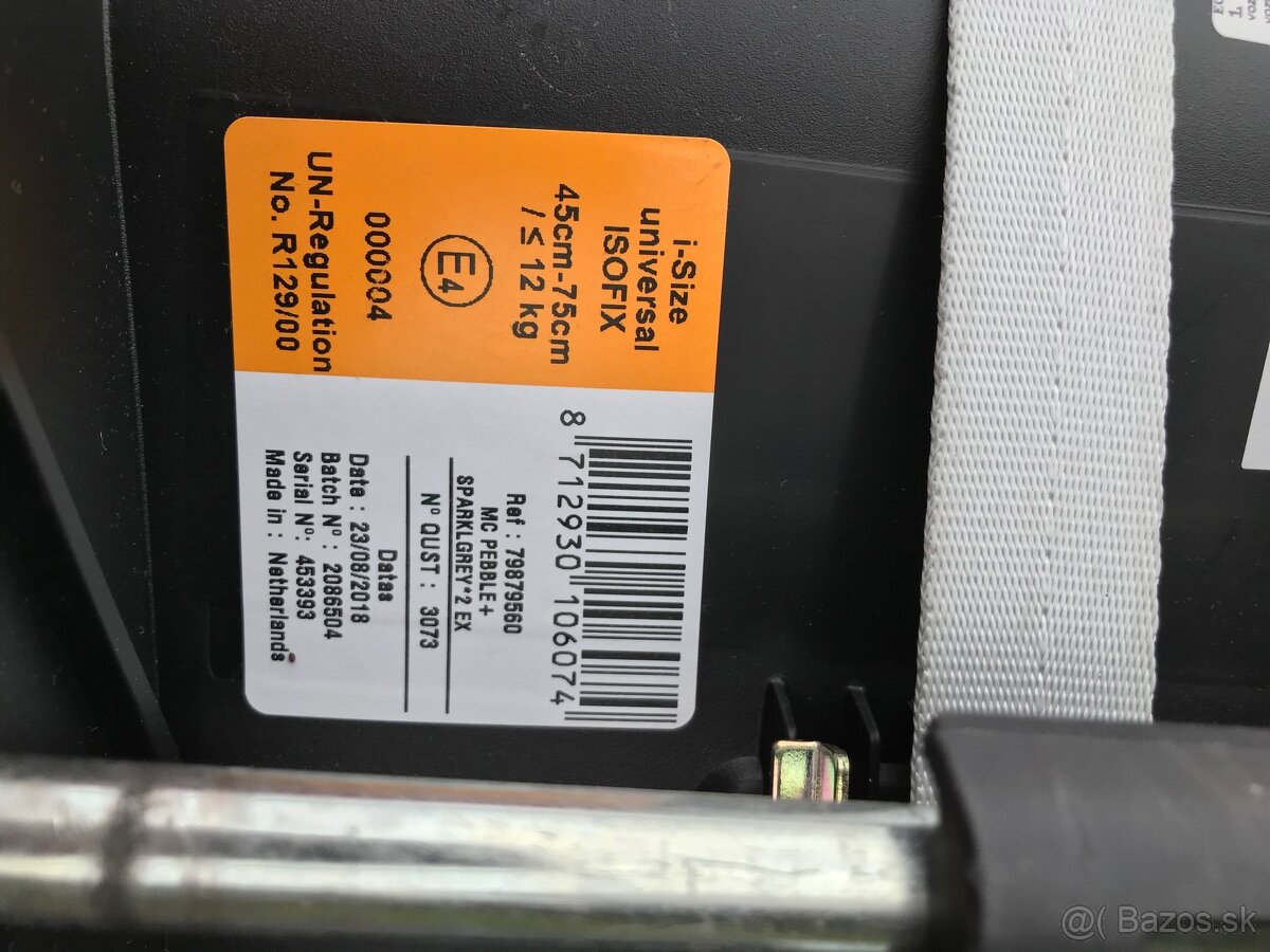 Maxi Cosi Pebble Plus + Isofix zakladna + Maxi Cosi Pearl - 3