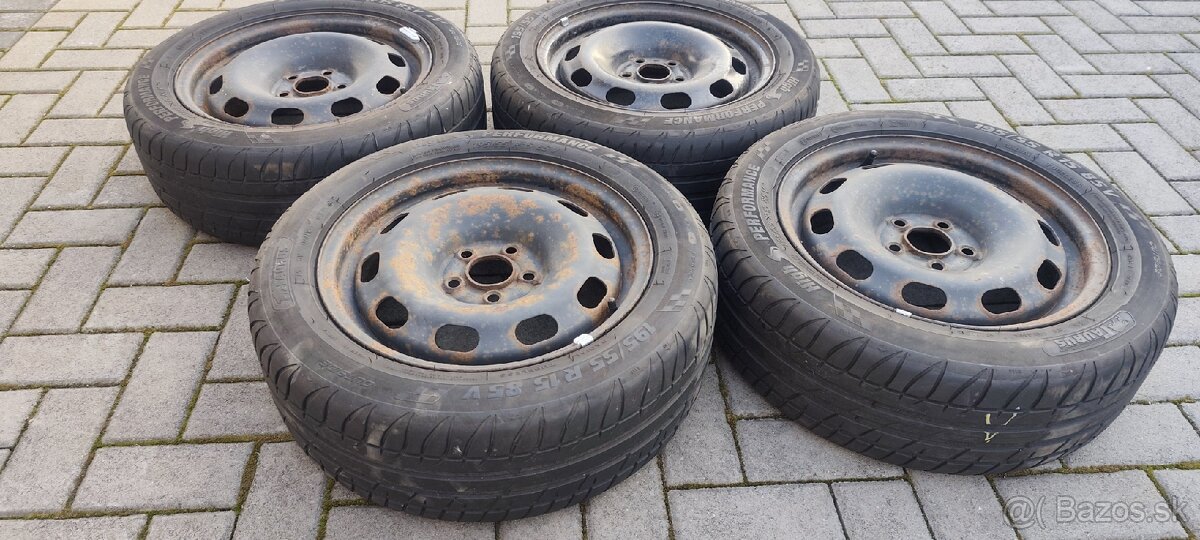 Predám letné kolesá na Fabiu II - 3