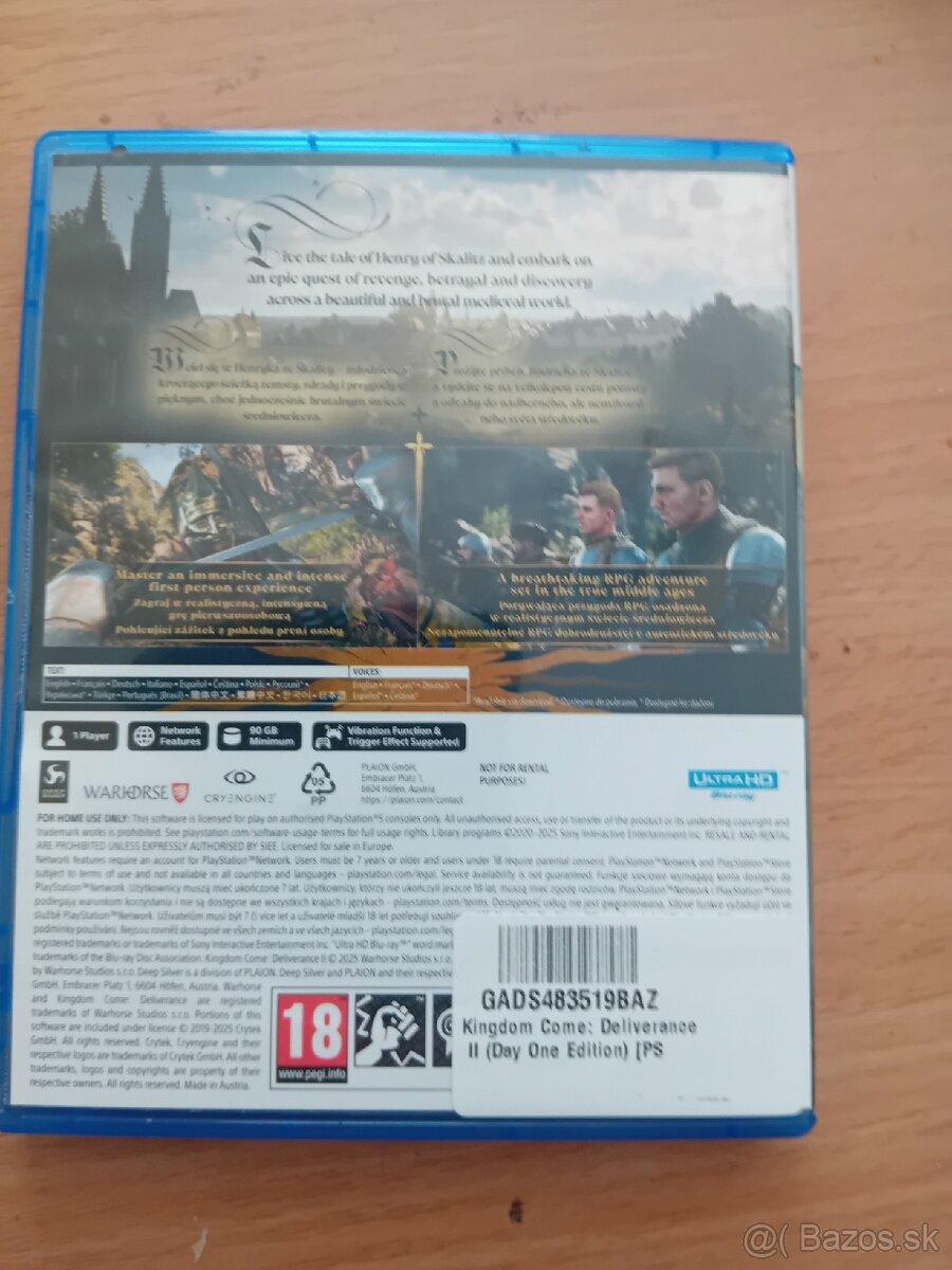 ps5 hry -Kingdom Come deliverence 2 - 3
