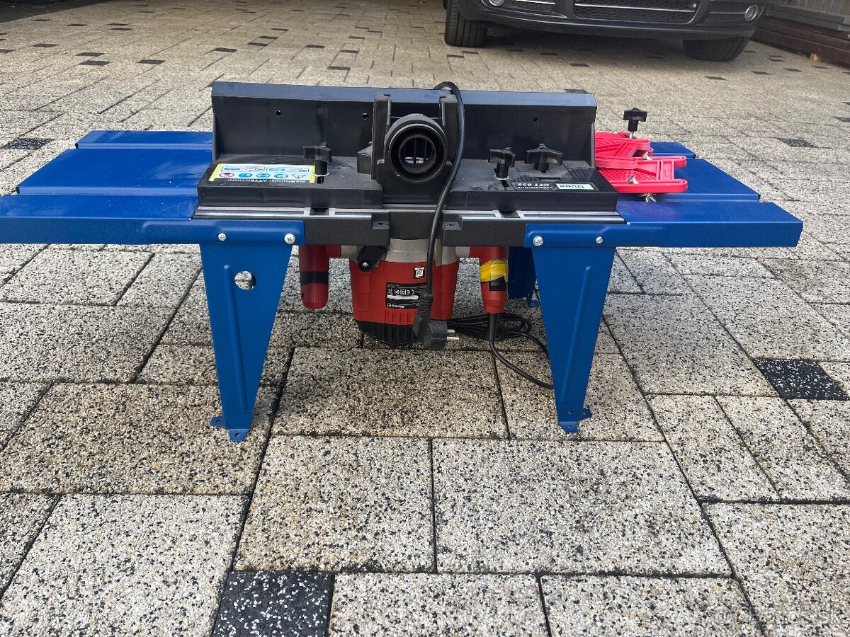 Predám frézu Einhel TC RO 1155 E + stolík - 3