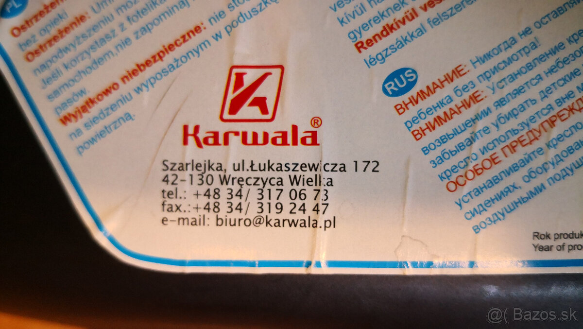 detská sedačka "vajíčko" do auta - 3