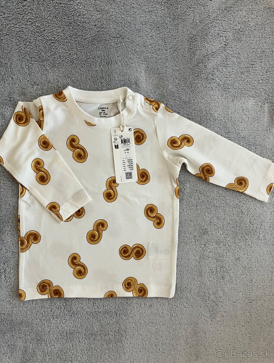 Tričko s dlhým rukávom praclíky - 3