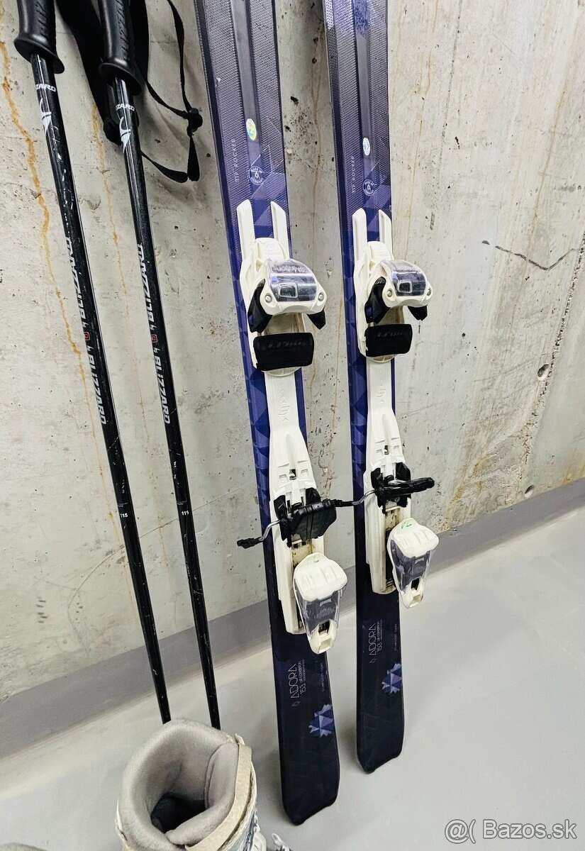 Lyže Volkl Essenza 153cm + Lyžiarky Head + lyžiarske palice - 3