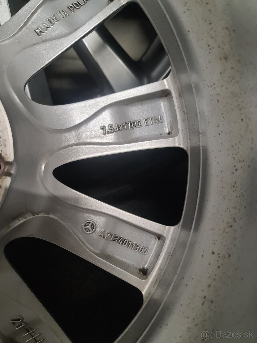 5X112 R17 + ZIMNE PNEU 225/50 R17 conti. - 3