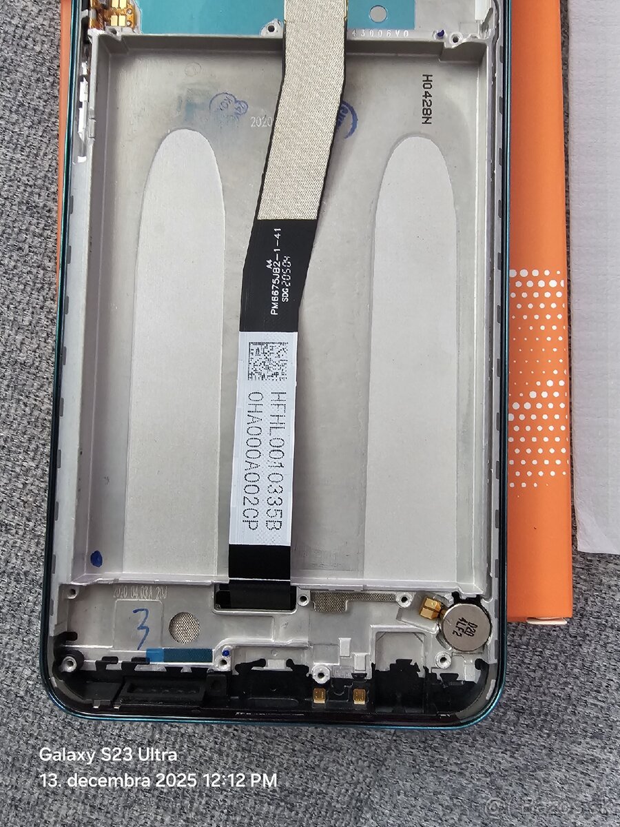 Redmi Note 9 Pro displej +rám - 3