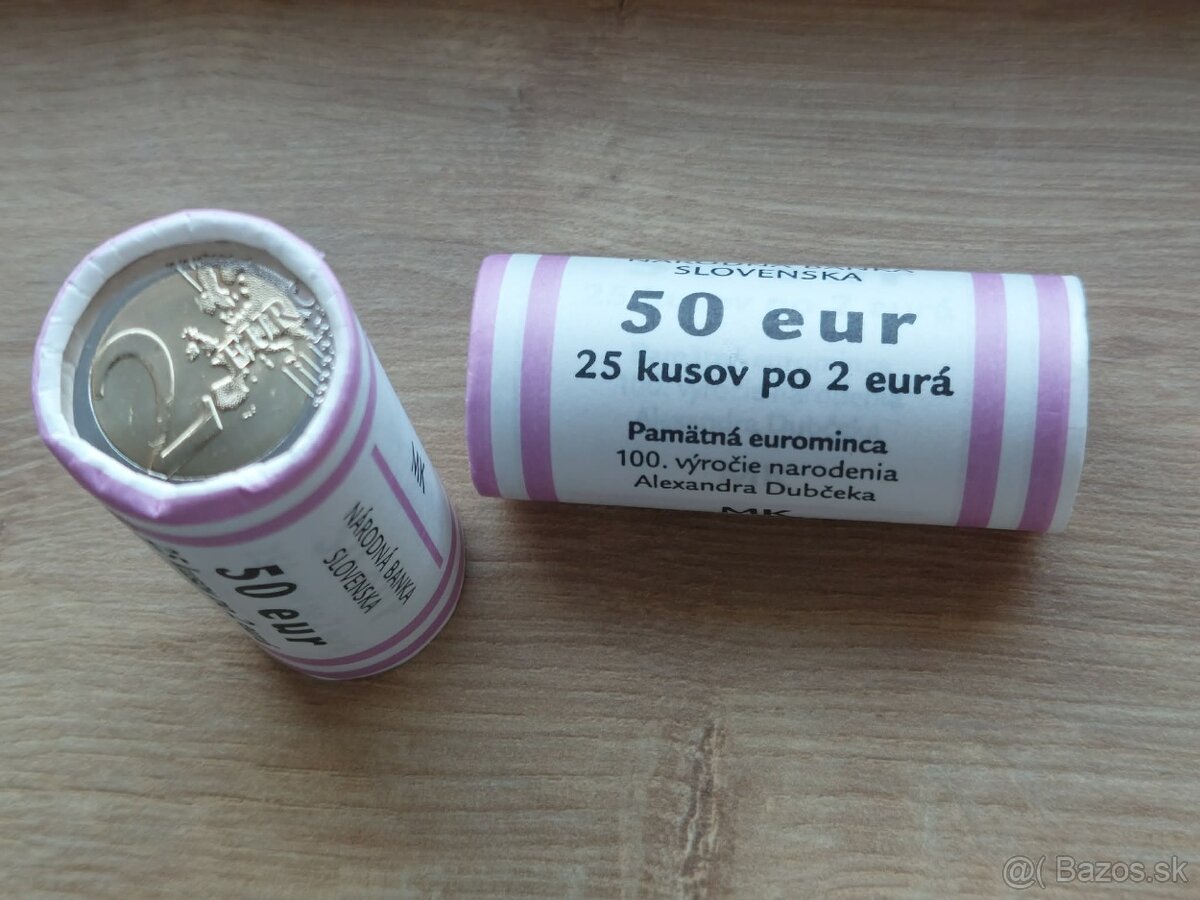 25 x 2 € Alexander Dubček 2021 - 3