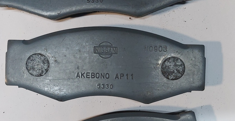 Nissan - brzdové platničky - 3