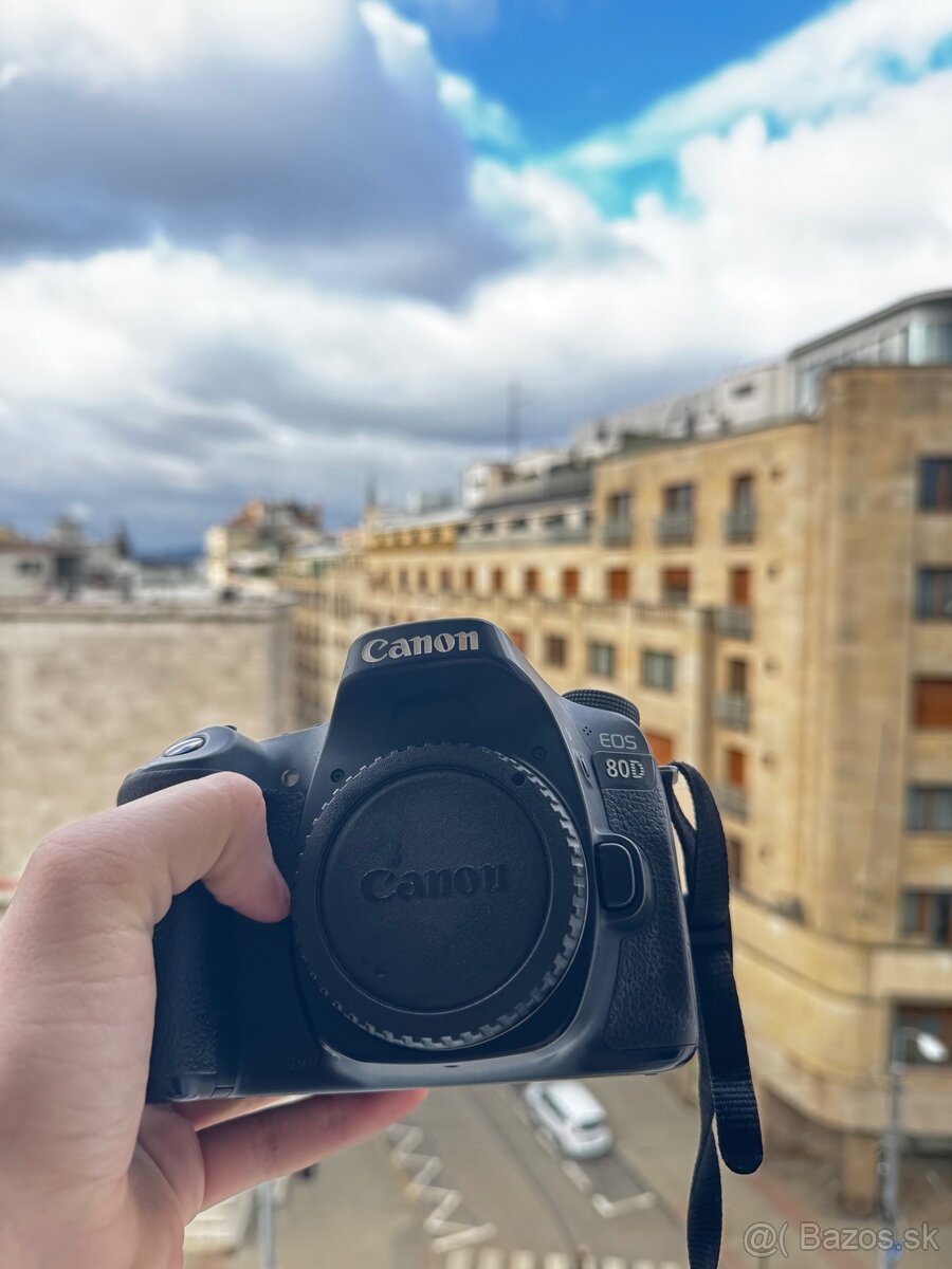 Canon EOS 80D – telo, plne funkčné, dobrý stav - 3