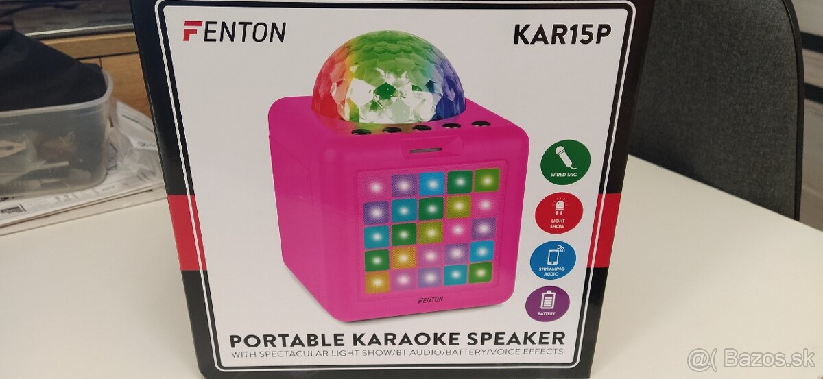 Karaoke reproduktor / Party box / Bluetooth reproduktor - 3