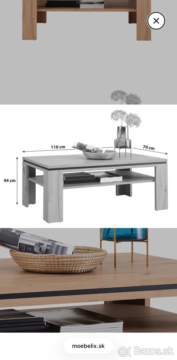 Konferenčný stolík NYON - 3