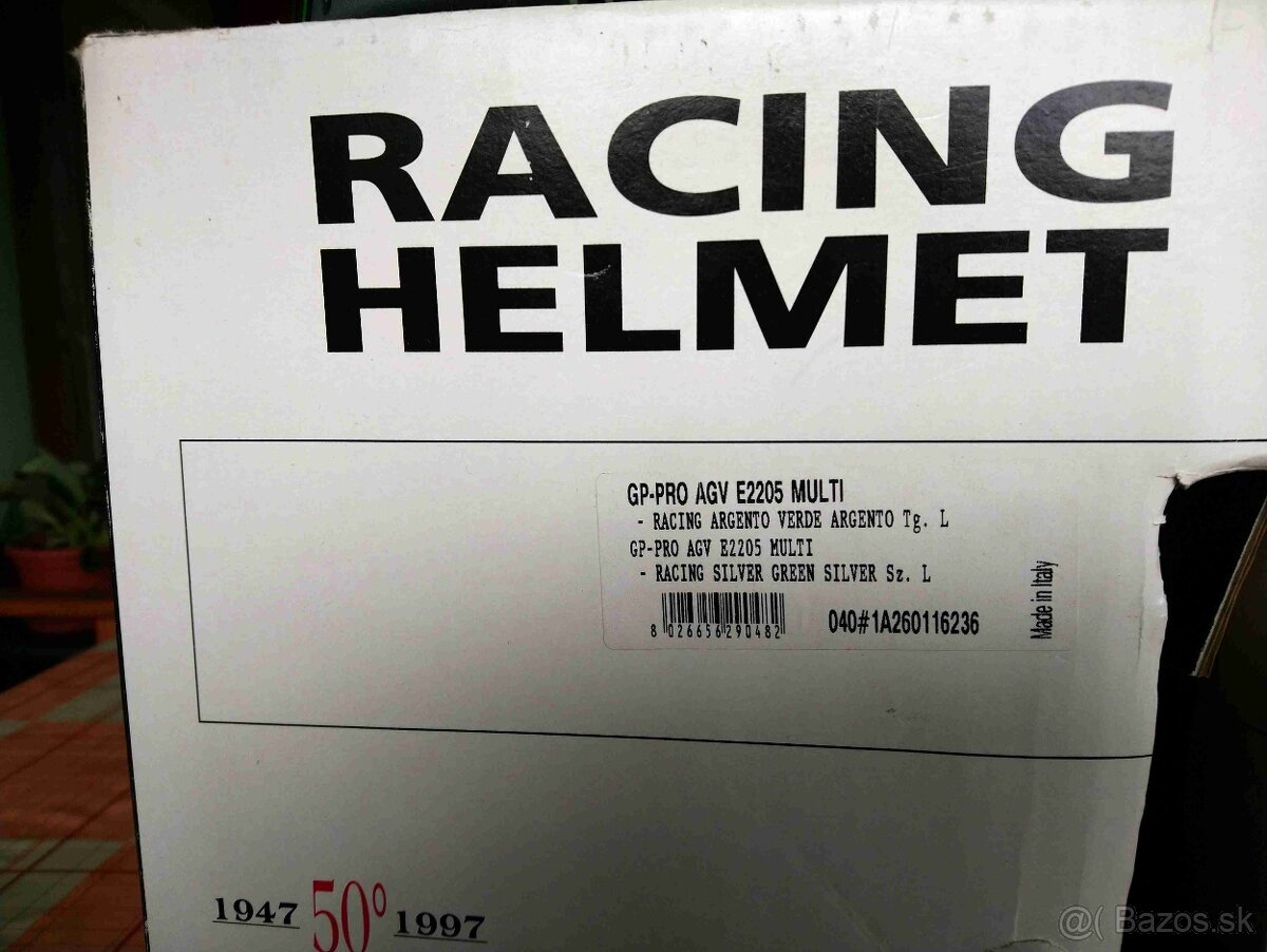 PREDÁM RACING PRILBU AGV - 3