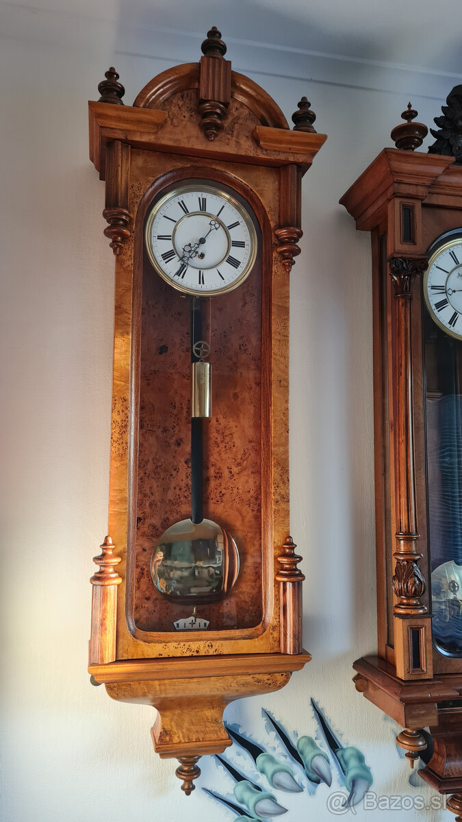 pendlové hodiny starožitné - 3