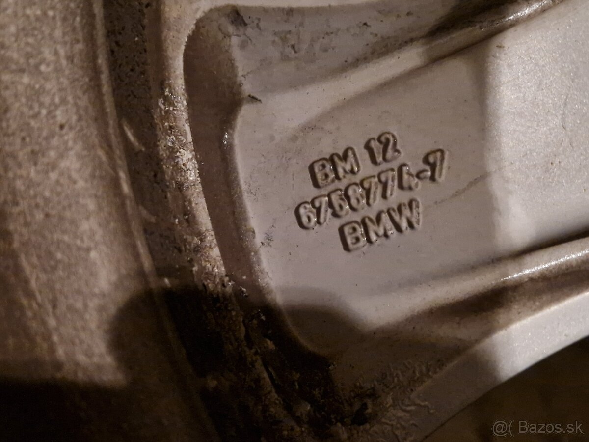 ALU disky + zimne pneu BMW E60 E61 R16 - 3