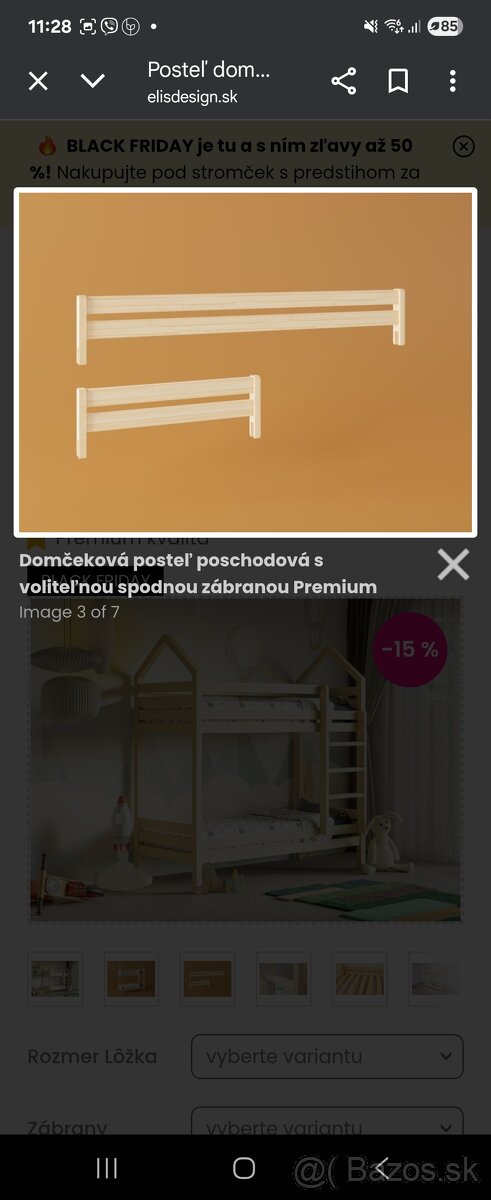 Detska poschodova postel od ELIS DESIGN - 3